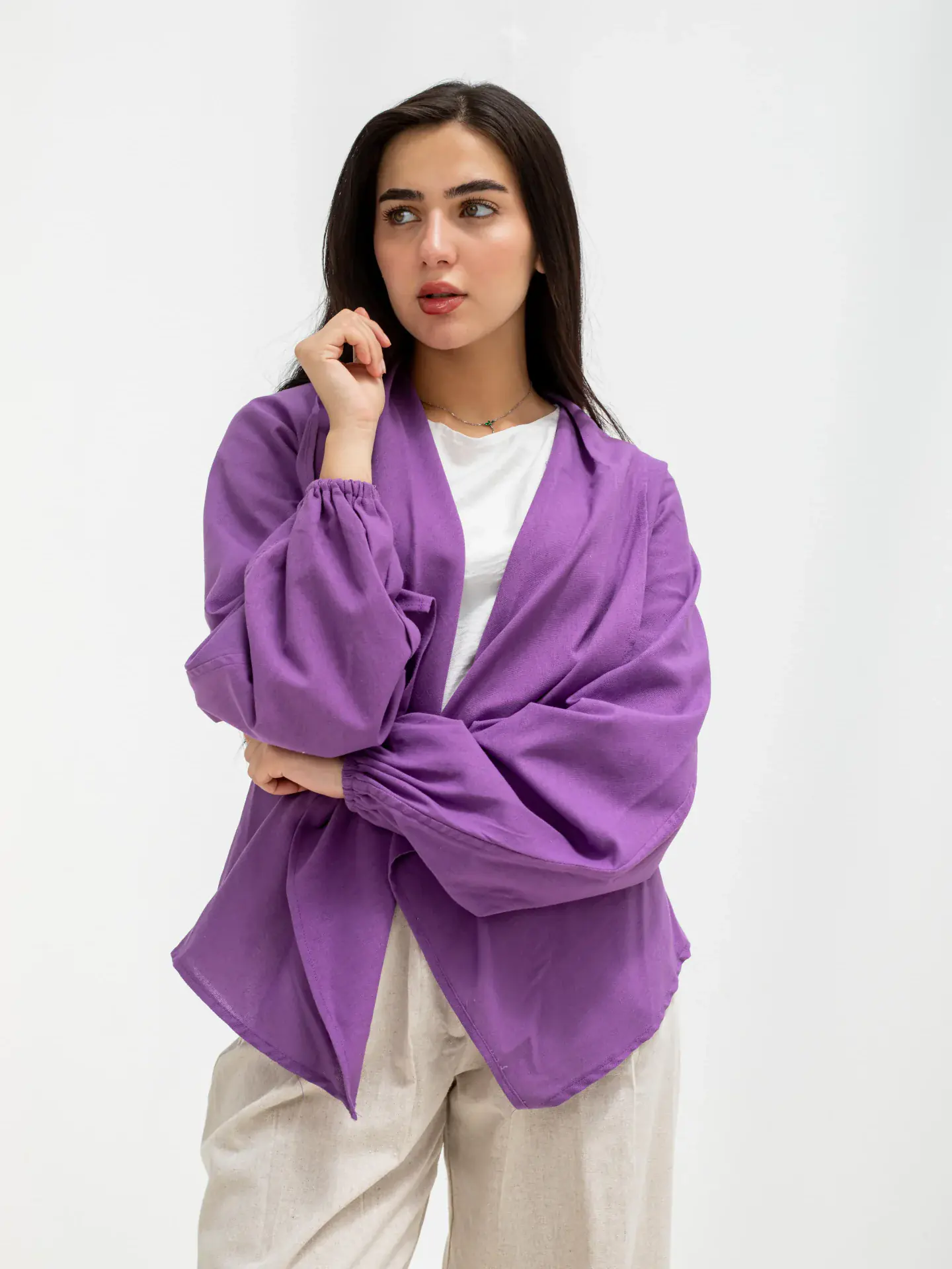 Linen Blouse — View 3