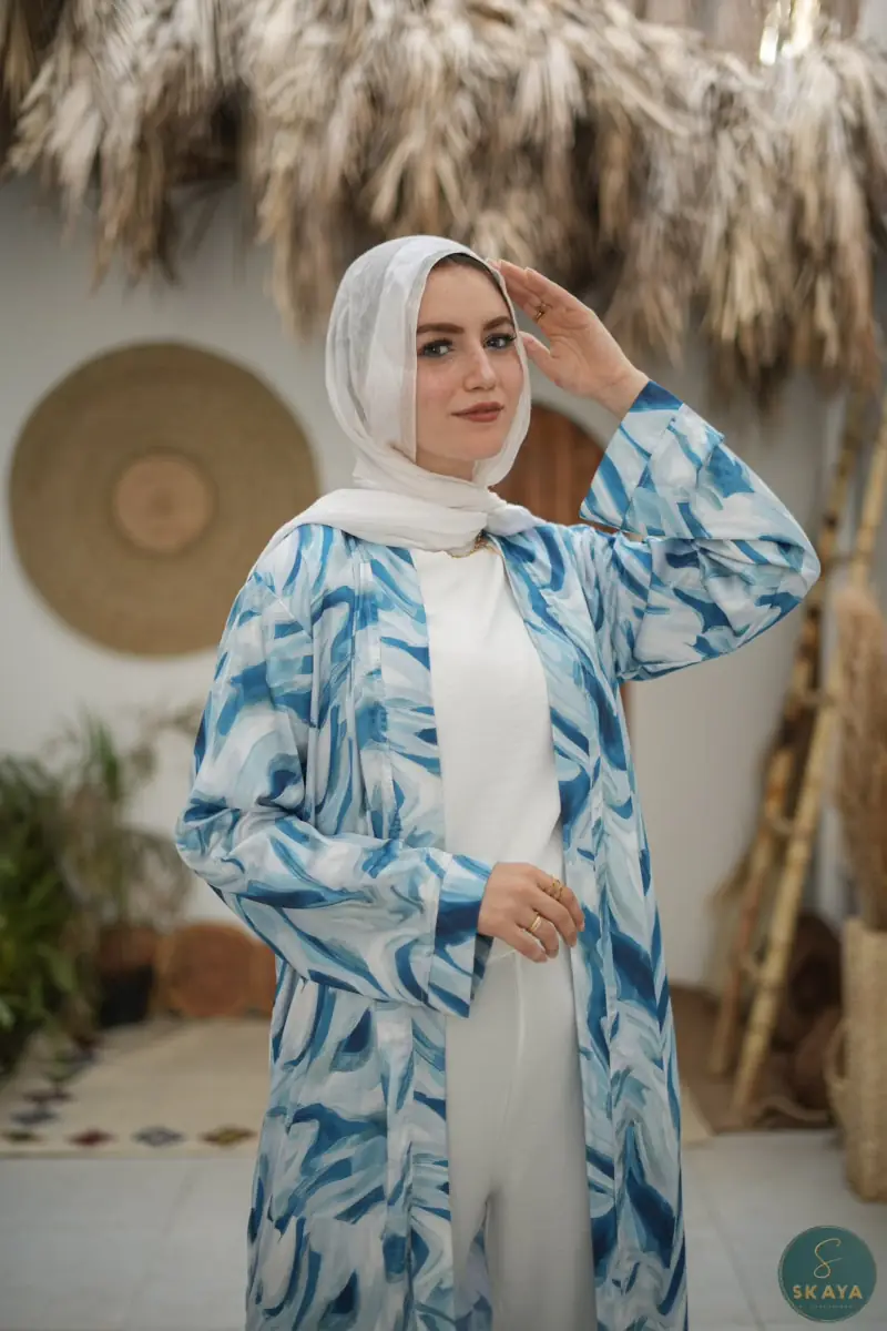 Satin cardigan